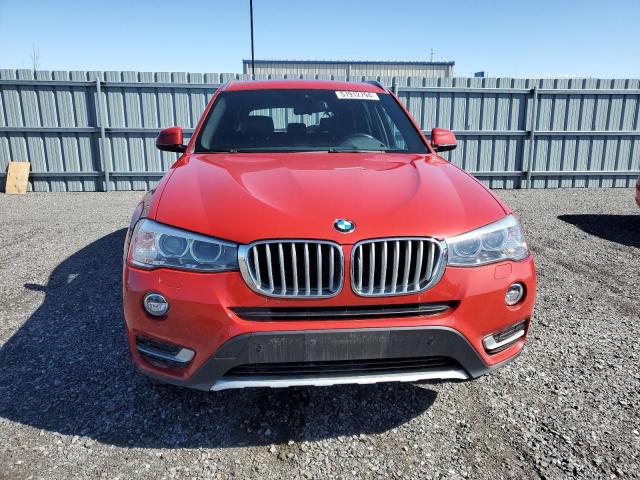 5UXWX9C51H0T07768 - 2017 BMW X3 XDRIVE28I RED photo 5