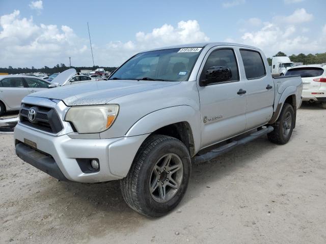 5TFJU4GN7CX028732 - 2012 TOYOTA TACOMA DOUBLE CAB PRERUNNER SILVER photo 1