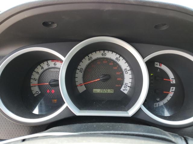 5TFJU4GN7CX028732 - 2012 TOYOTA TACOMA DOUBLE CAB PRERUNNER SILVER photo 9