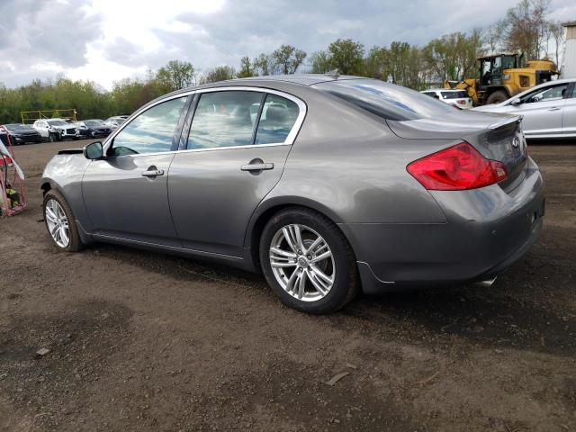 JN1CV6AR1AM250360 - 2010 INFINITI G37 GRAY photo 2