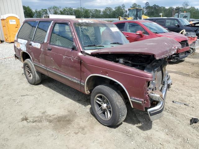 1GNCS13W6R0174432 - 1994 CHEVROLET BLAZER S10 BURGUNDY photo 4