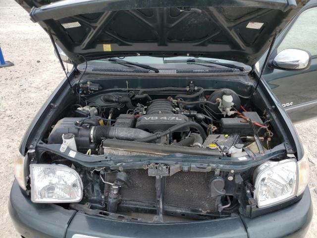 5TBRT341X6S483174 - 2006 TOYOTA TUNDRA ACCESS CAB SR5 GREEN photo 11