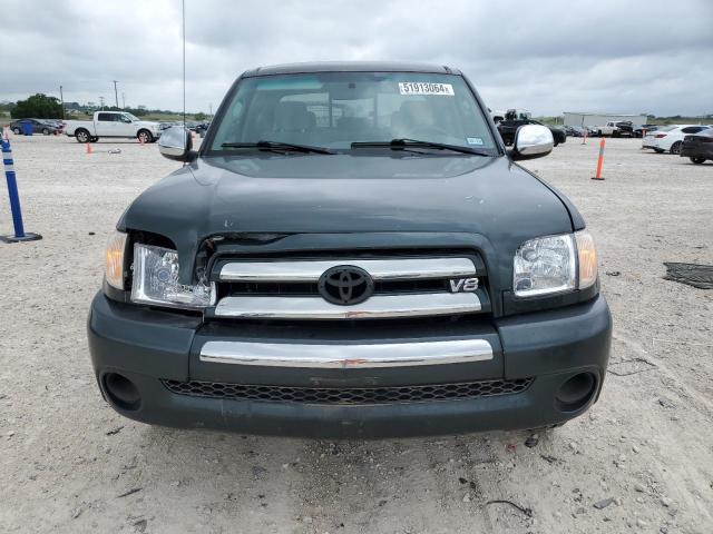 5TBRT341X6S483174 - 2006 TOYOTA TUNDRA ACCESS CAB SR5 GREEN photo 5