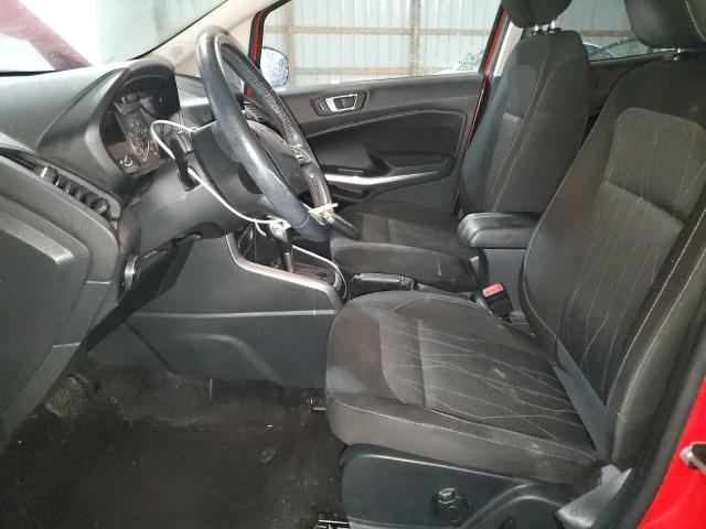 MAJ6S3GL1LC392887 - 2020 FORD ECOSPORT SE 红色 照片 7