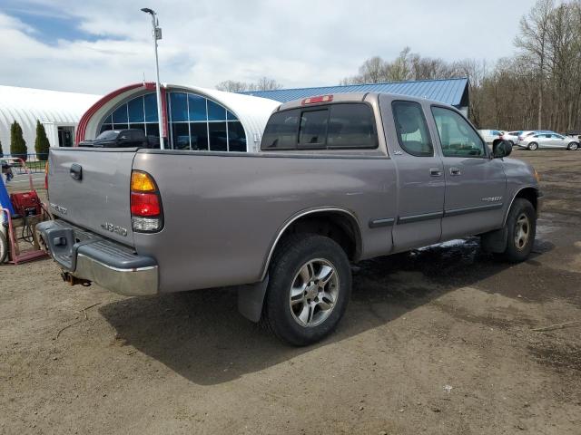 5TBBT44162S287251 - 2002 TOYOTA TUNDRA ACCESS CAB SILVER photo 3