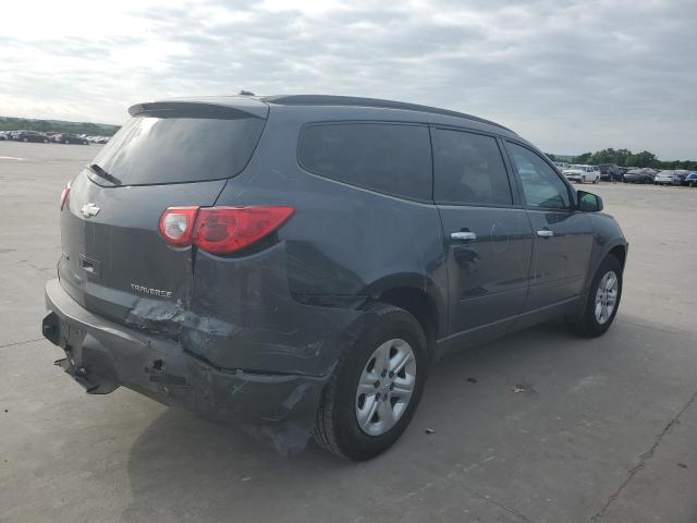 1GNLREEDXAJ243698 - 2010 CHEVROLET TRAVERSE LS GRAY photo 3