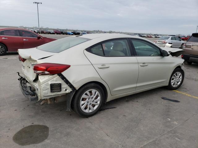 5NPD74LF7HH139495 - 2017 HYUNDAI ELANTRA SE BEIGE photo 3