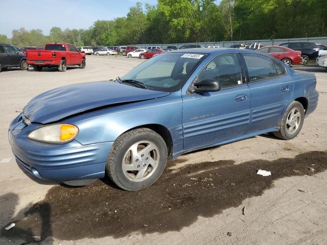 1G2NE52TXXC571519 - 1999 PONTIAC GRAND AM SE BLUE photo 1