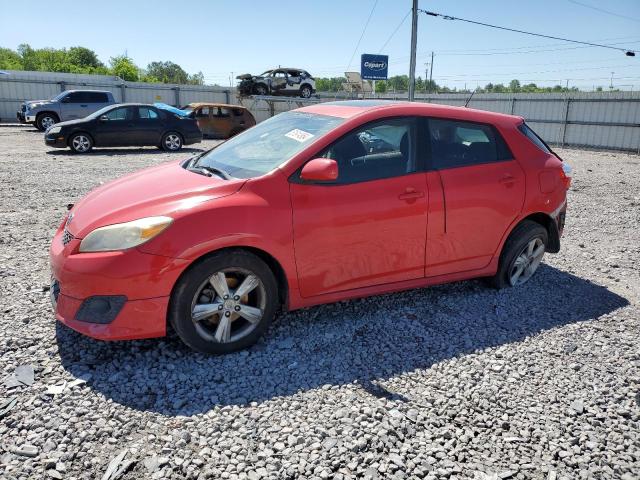 2T1LE4EE5AC015854 - 2010 TOYOTA COROLLA MA S RED photo 1
