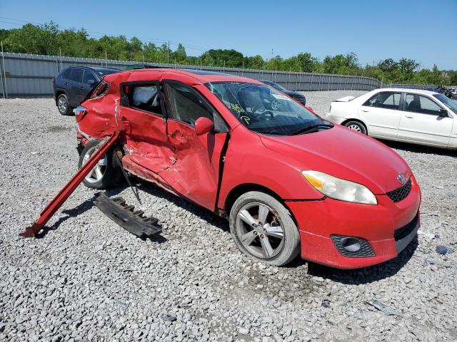 2T1LE4EE5AC015854 - 2010 TOYOTA COROLLA MA S RED photo 4