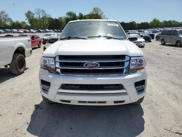 1FMJK1KT4FEF18471 - 2015 FORD EXPEDITION EL LIMITED WHITE photo 5