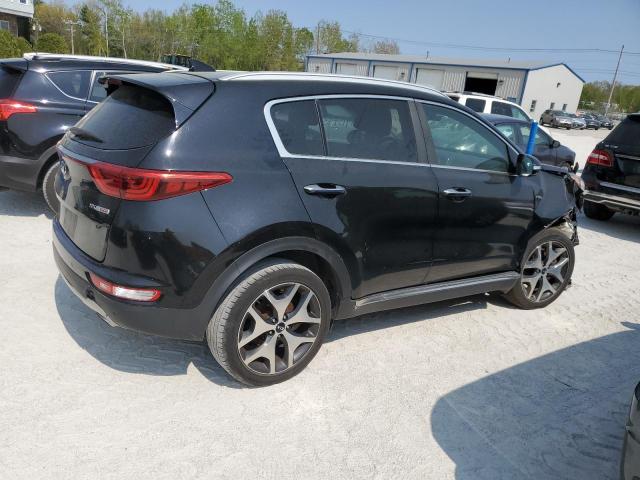 KNDPRCA61H7265862 - 2017 KIA SPORTAGE SX BLACK photo 3