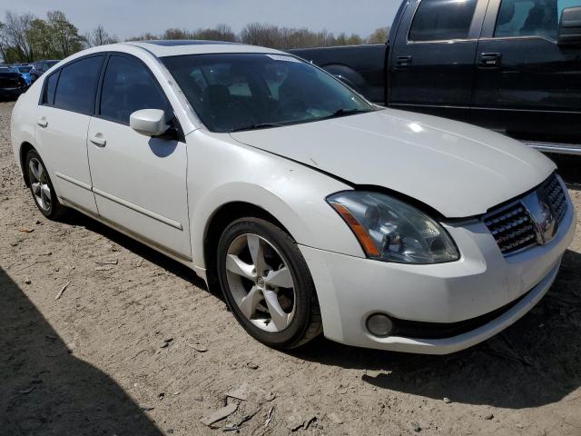 1N4BA41E15C844583 - 2005 NISSAN MAXIMA SE WHITE photo 4