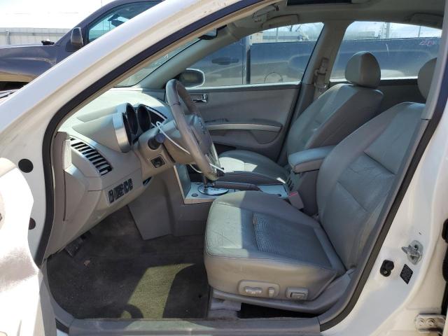 1N4BA41E15C844583 - 2005 NISSAN MAXIMA SE WHITE photo 7