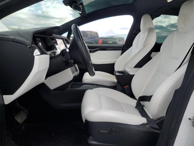 5YJXCDE23MF325322 - 2021 TESLA MODEL X WHITE photo 7