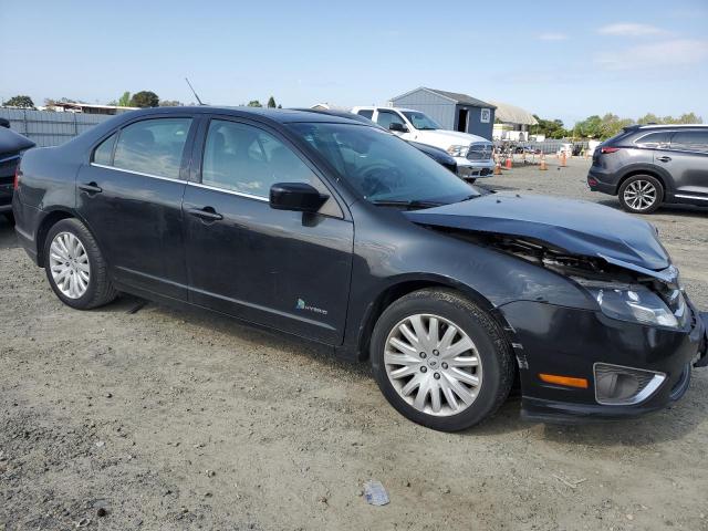 3FADP0L31BR108736 - 2011 FORD FUSION HYBRID BLACK photo 4