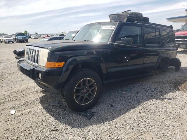 1J8HG48K68C134915 - 2008 JEEP COMMANDER SPORT BLACK photo 1