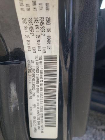 1J8HG48K68C134915 - 2008 JEEP COMMANDER SPORT Սև լուսանկար 13