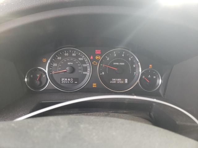 1J8HG48K68C134915 - 2008 JEEP COMMANDER SPORT Սև լուսանկար 9