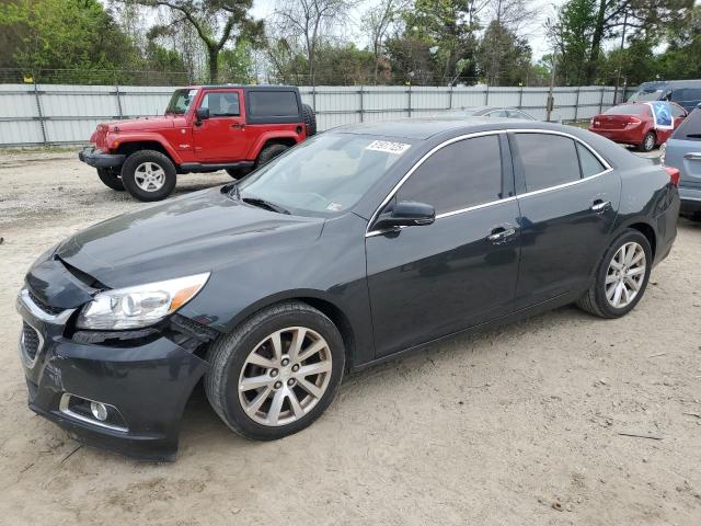 1G11H5SL7EF300021 - 2014 CHEVROLET MALIBU LTZ GRAY photo 1