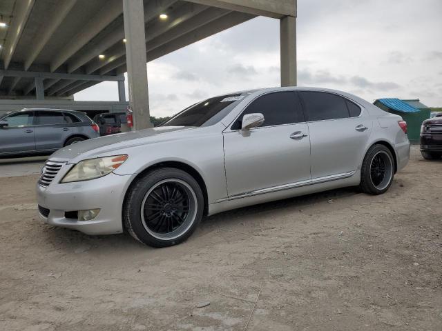 JTHGL5EF8A5040328 - 2010 LEXUS LS 460L SILVER photo 1