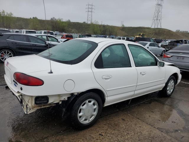 1FALP6532SK209848 - 1995 FORD CONTOUR GL WHITE photo 3