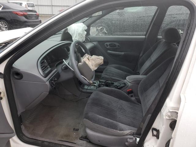 1FALP6532SK209848 - 1995 FORD CONTOUR GL WHITE photo 7