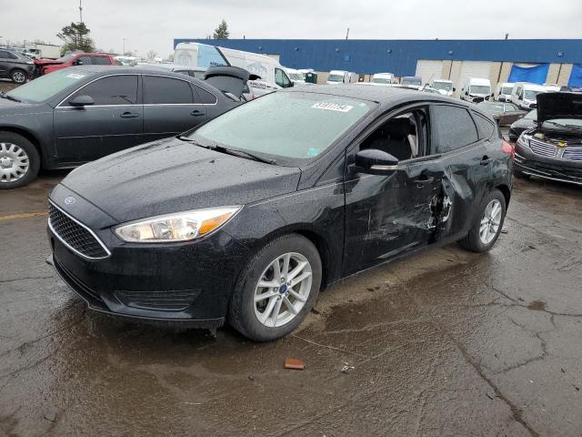 1FADP3K27JL258745 - 2018 FORD FOCUS SE BLACK photo 1