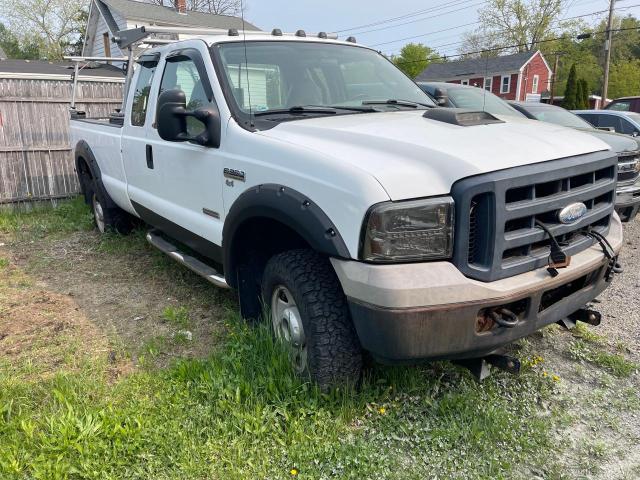 1FTWX31P76EA11902 - 2006 FORD F350 SRW SUPER DUTY WHITE photo 1