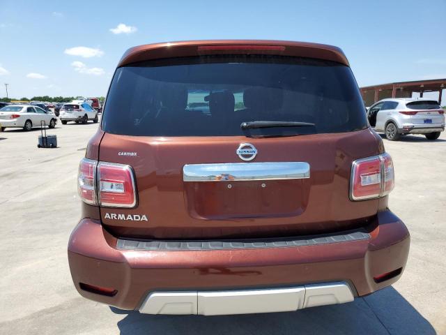 JN8AY2ND3H9011266 - 2017 NISSAN ARMADA SV MAROON photo 6