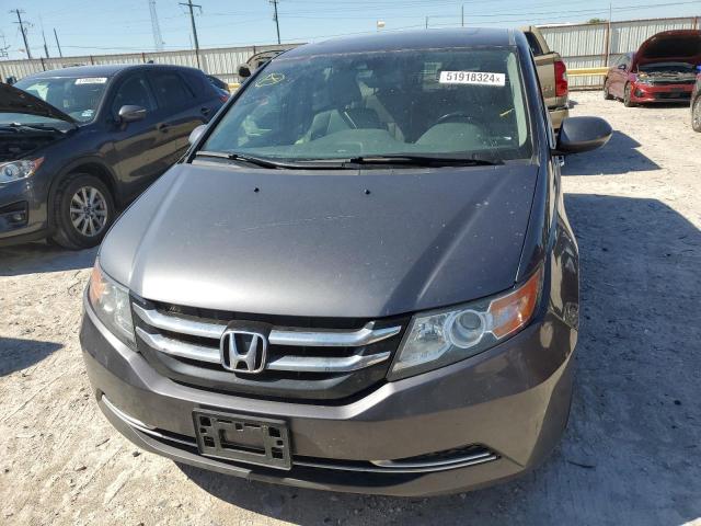 5FNRL5H62HB024432 - 2017 HONDA ODYSSEY EXL GRAY photo 5