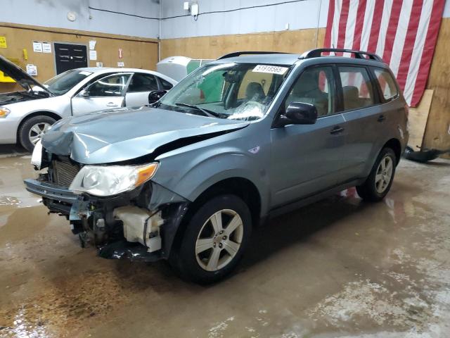 JF2SH6BC0AH796748 - 2010 SUBARU FORESTER XS BLUE photo 1
