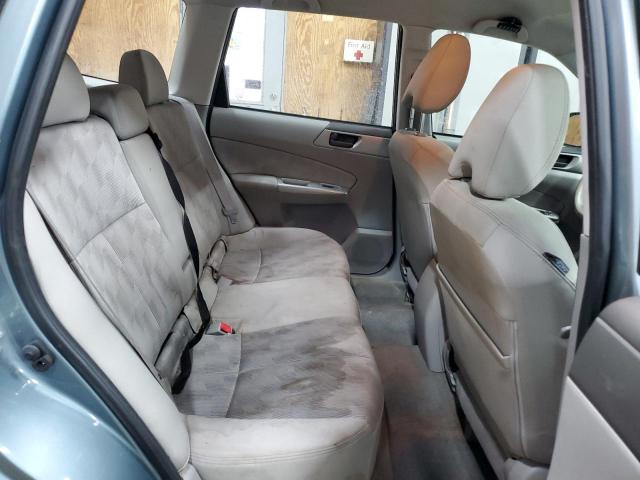 JF2SH6BC0AH796748 - 2010 SUBARU FORESTER XS BLUE photo 11