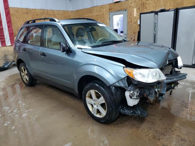 JF2SH6BC0AH796748 - 2010 SUBARU FORESTER XS BLUE photo 4