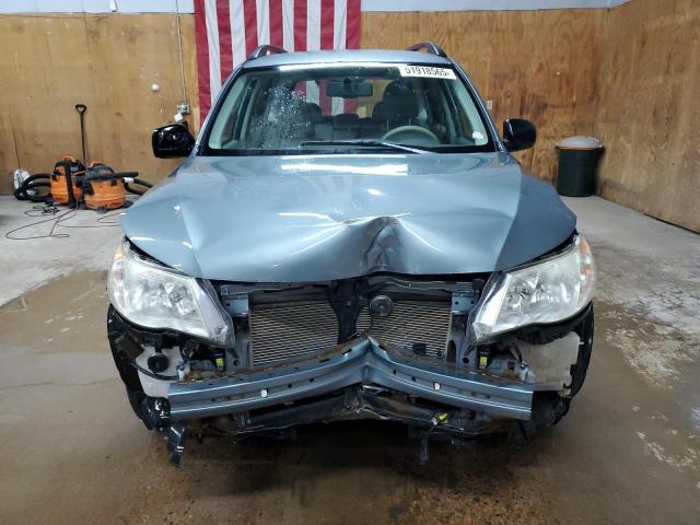 JF2SH6BC0AH796748 - 2010 SUBARU FORESTER XS BLUE photo 5