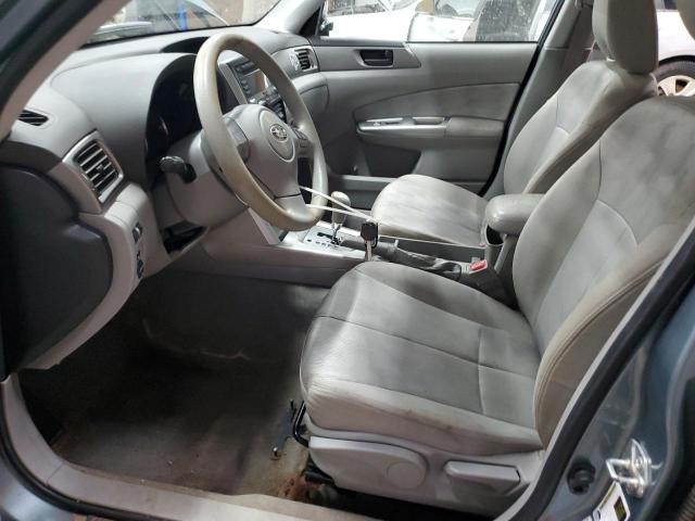 JF2SH6BC0AH796748 - 2010 SUBARU FORESTER XS BLUE photo 7