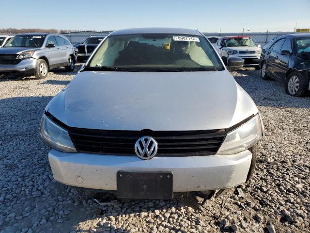 3VWLL7AJ3EM334559 - 2014 VOLKSWAGEN JETTA TDI SILVER photo 5