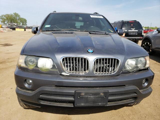 5UXFB335X3LH42973 - 2003 BMW X5 4.4I GRAY photo 5