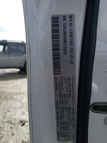 1C4PJMBX4MD138927 - 2021 JEEP CHEROKEE TRAILHAWK WHITE photo 14