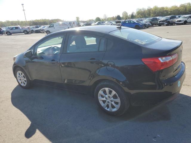 KNADM4A34F6529413 - 2015 KIA RIO LX BLACK photo 2