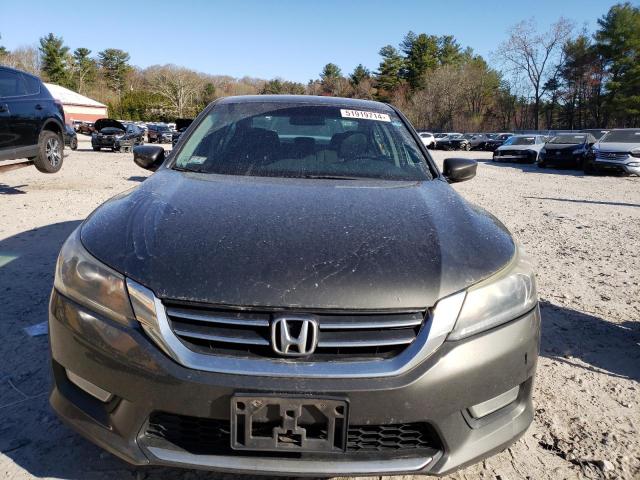 1HGCR2F59DA171171 - 2013 HONDA ACCORD SPORT GRAY photo 5