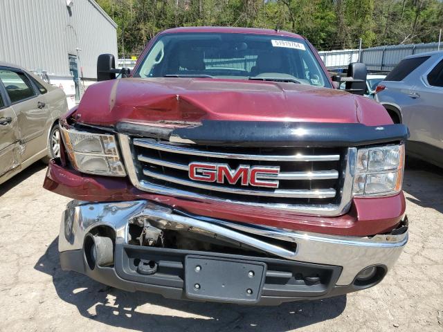 3GTP2VE75DG325336 - 2013 GMC SIERRA K1500 SLE MAROON photo 5