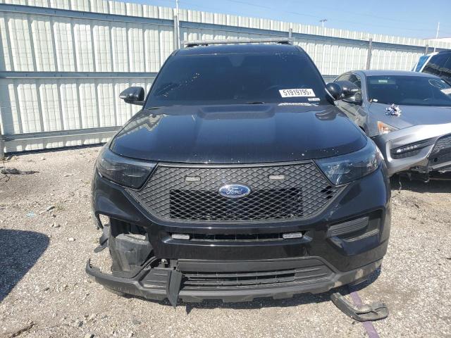1FM5K8AB1MGB04455 - 2021 FORD EXPLORER POLICE INTERCEPTOR 黑色 照片 5