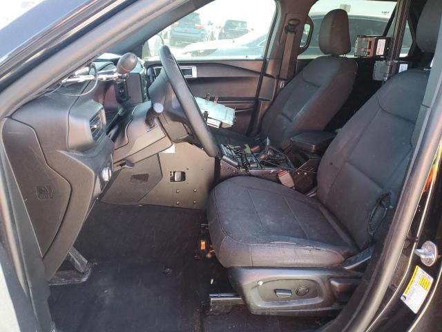 1FM5K8AB1MGB04455 - 2021 FORD EXPLORER POLICE INTERCEPTOR 黑色 照片 7