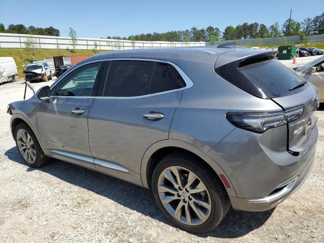 LRBFZRR40ND070364 - 2022 BUICK ENVISION AVENIR GRAY photo 2