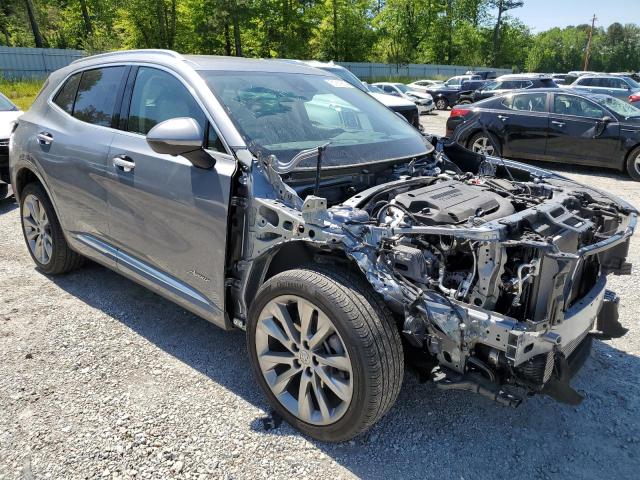 LRBFZRR40ND070364 - 2022 BUICK ENVISION AVENIR GRAY photo 4