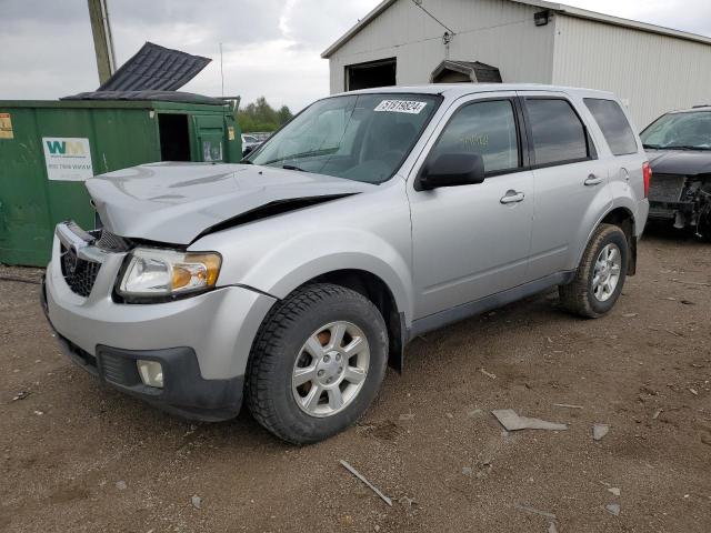 4F2CY9C72AKM01302 - 2010 MAZDA TRIBUTE I SILVER photo 1