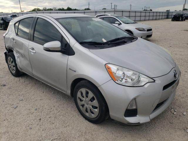 JTDKDTB38C1522556 - 2012 TOYOTA PRIUS C SILVER photo 4