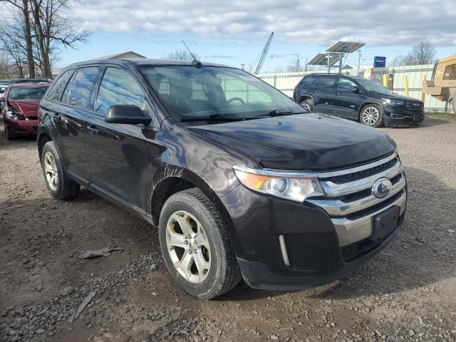 2FMDK4JC0DBC79994 - 2013 FORD EDGE SEL BLACK photo 4