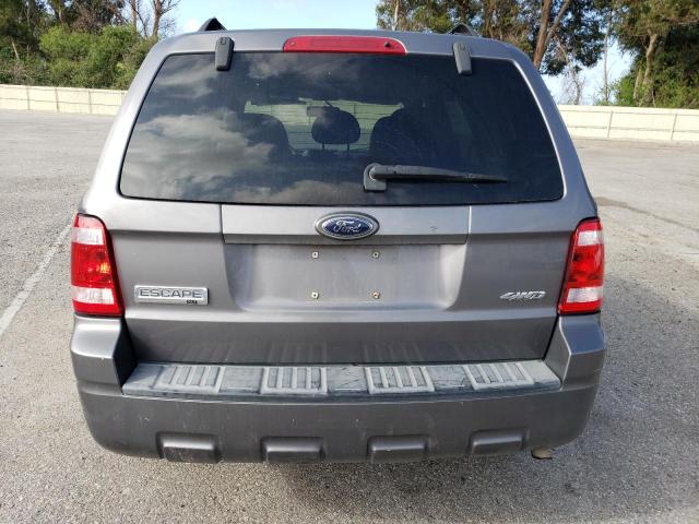 1FMCU93G79KB96207 - 2009 FORD ESCAPE XLT GRAY photo 6